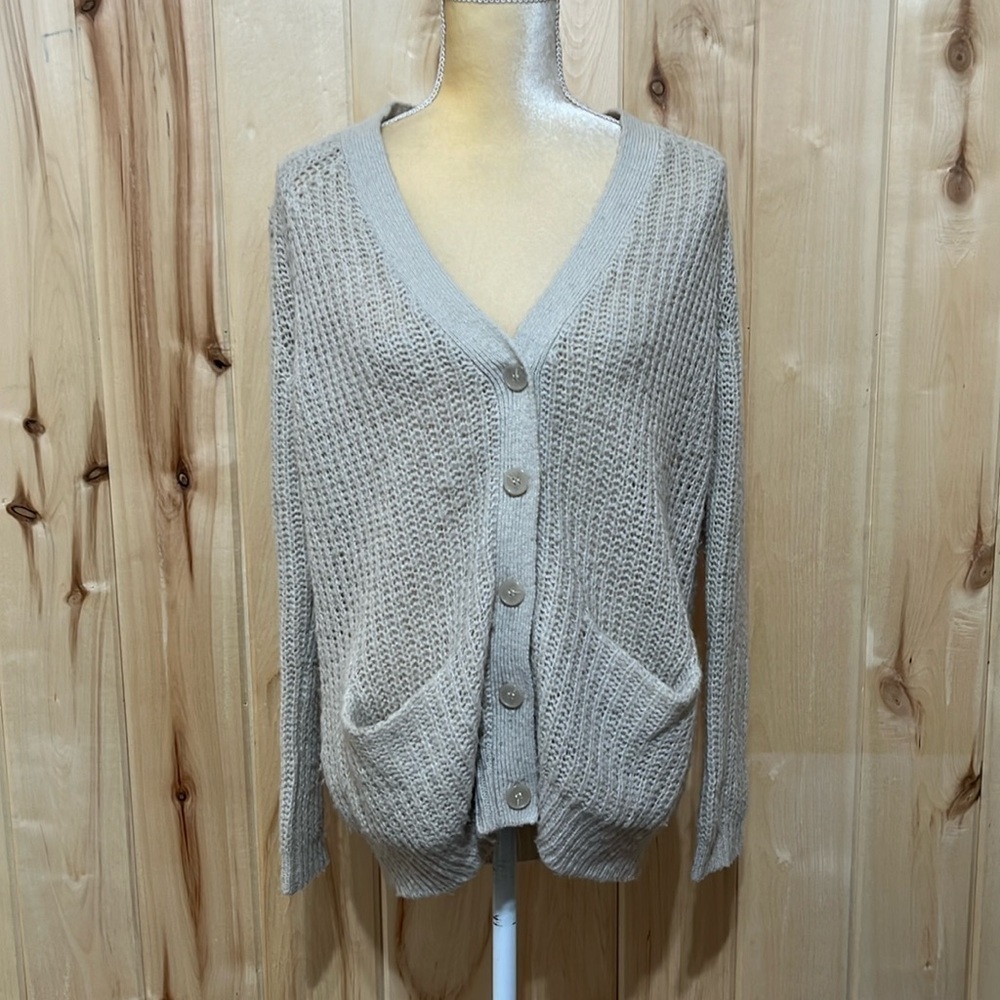 UO Kimchi Blue‎ Tan Wool Blend Cardigan Size S